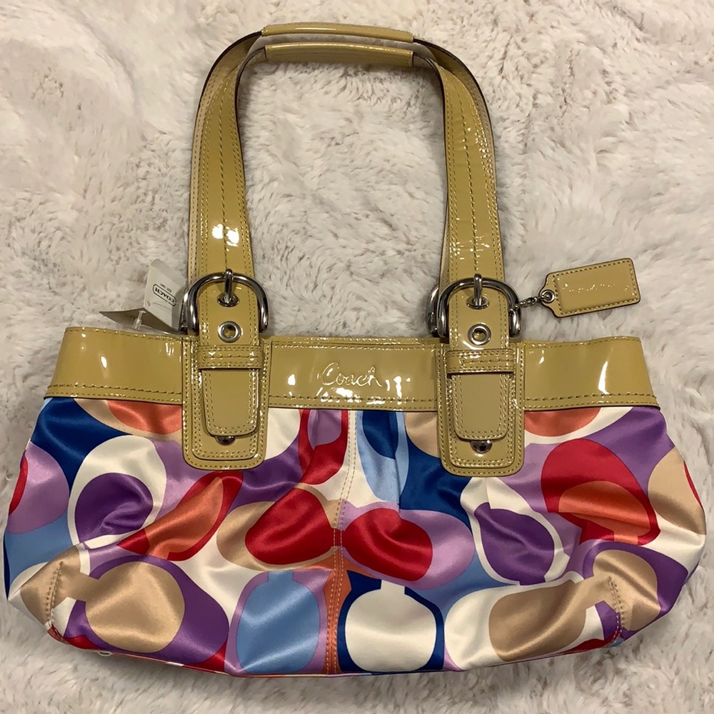Brand New Coach Purse - Multicolored
